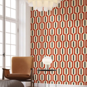 ADAM - Papier peint motif vintage boulier