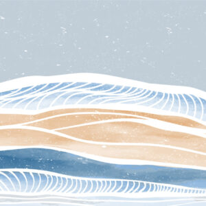 ALBA - Papier peint mer panoramique