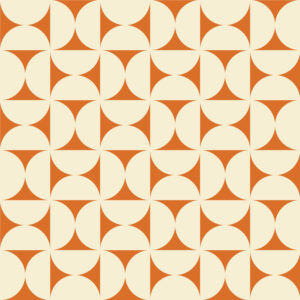 HUGO - Papier peint motif vintage diabolo