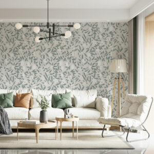 NOELLIE - Papier peint fleuri chambre fille salon