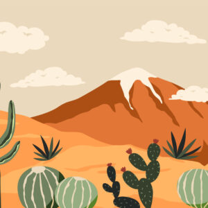 PABLO - Papier peint panoramique iles canaries