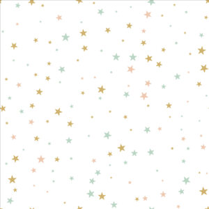STELLA - Papier peint motif étoiles pastel