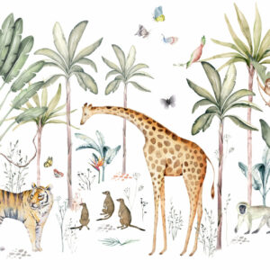 ADELE - Papier peint jungle panoramique