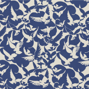 COLOMBE - Papier peint panoramique oiseaux