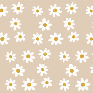 DAISY - Papier peint marguerite chambre enfant