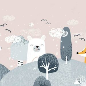 EMILIE - Papier peint panoramique enfant