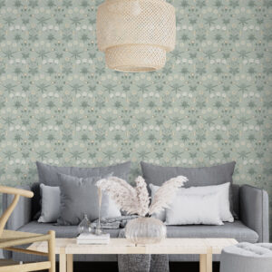 TANIA - Papier peint fleur salon