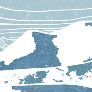 ALBAN - Papier peint montagne