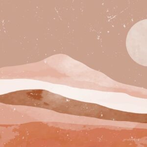 AURELIE - Papier peint panoramique montagne