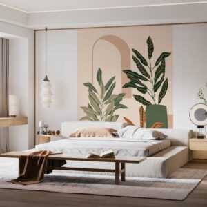 ISMAEL - Tête de lit fenetre sur le jardin chambre