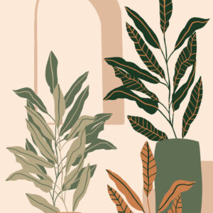 ISMAEL - Tête de lit fenetre sur le jardin