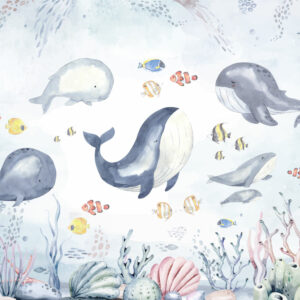 MOANA - Papier peint panoramique mer enfant