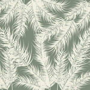 ASTRID - Papier peint feuille de palmier