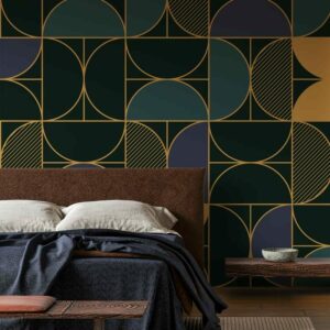 GERMAIN - Papier peint panoramique graphique chambre