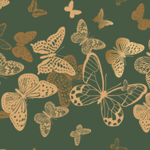 GUSTAVE - Papier peint panoramique papillons