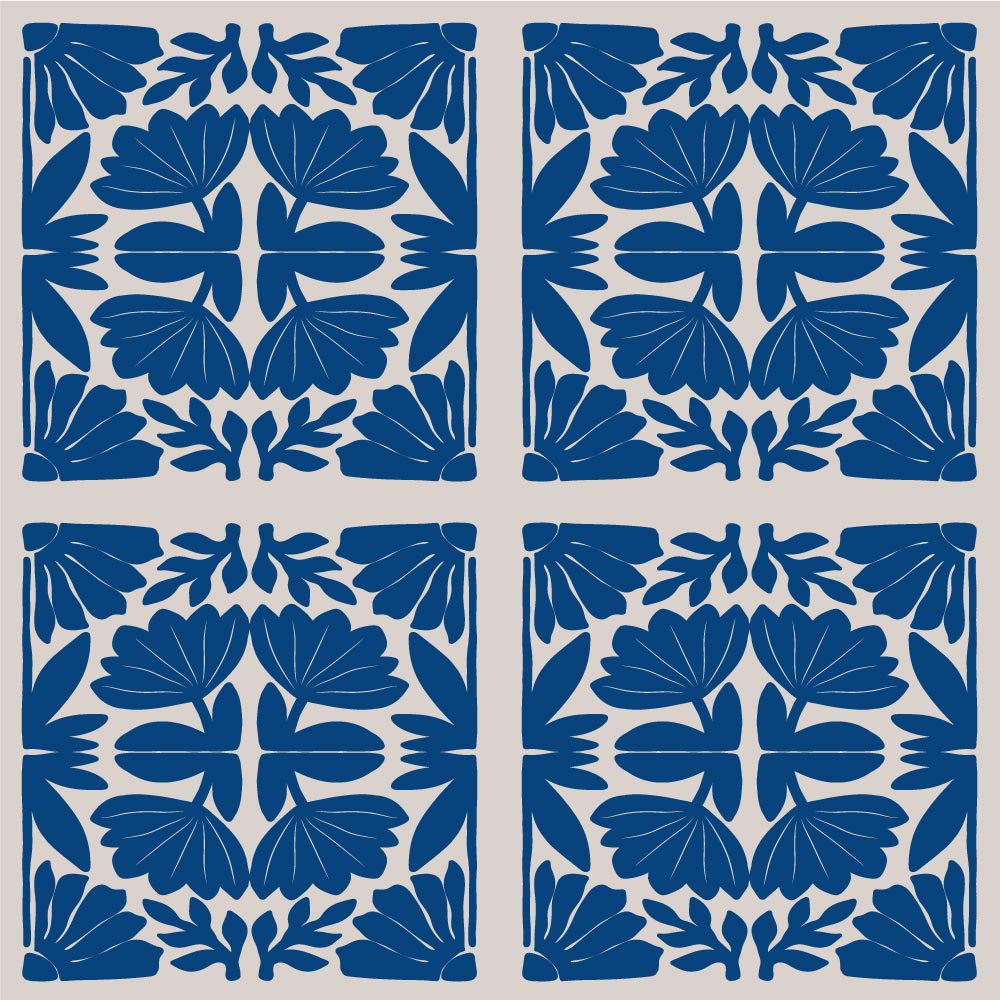 MIGUEL - Papier peint azulejos