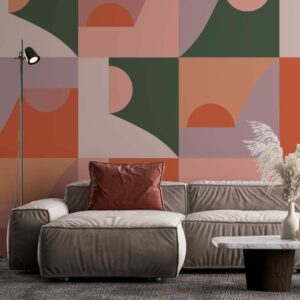 AMÉLIA - papier peint vintage graphique salon