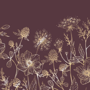 ANOUK - papier peint fleurs des champs panoramique