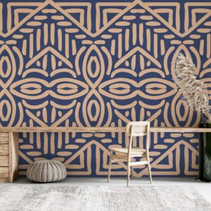 BAPTISTE - papier peint berbere bureau