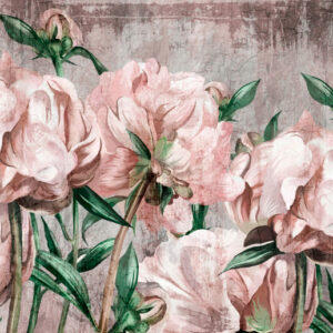 BINTA - tapisserie grosse pivoine