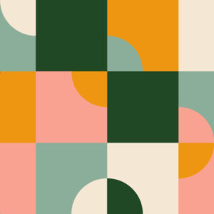 CORTO - papier peint panoramique cubisme