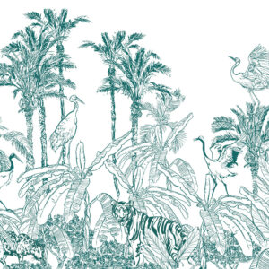 GABRIEL - Papier peint jungle panoramique