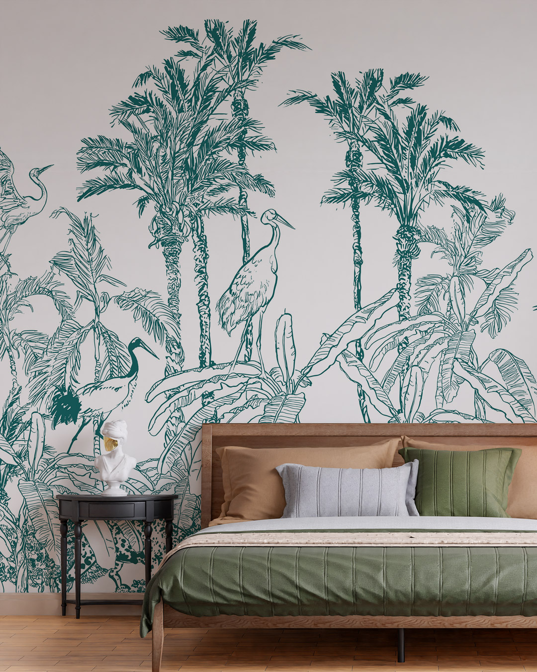 GABRIEL - papier peint jungle panoramique chambre