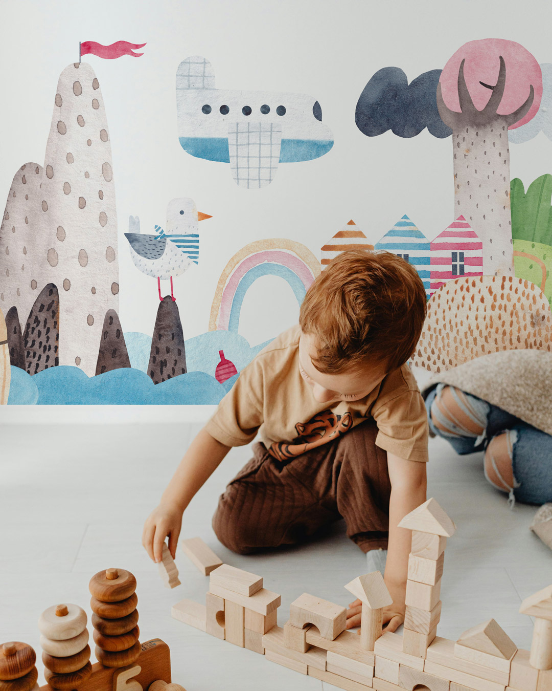 GABY - papier peint thème mer chambre enfant garcon