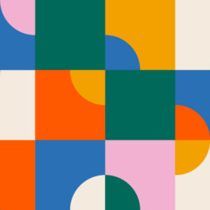 GAËL - papier peint panoramique bauhaus