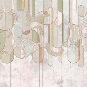 JANNA - papier peint art déco panoramique