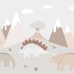 LOUKA - papier peint panoramique montagne enfant