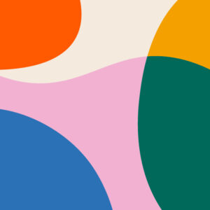 MARINA - papier peint abstrait pop