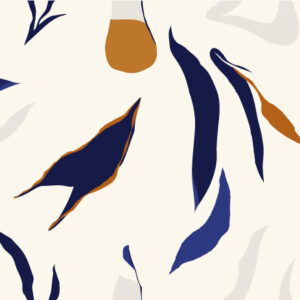 PAULETTE - papier peint plumes abstraites