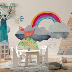 SOAN - papier peint panoramique chambre enfant salle de jeux