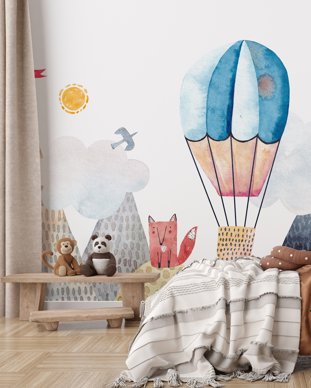 SOAN - Papier peint panoramique chambre enfant