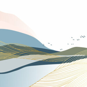 SOFIA - tapisserie montagne