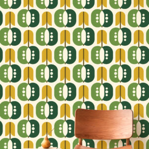 ANTOINE - papier peint géométrique abstrait entrée