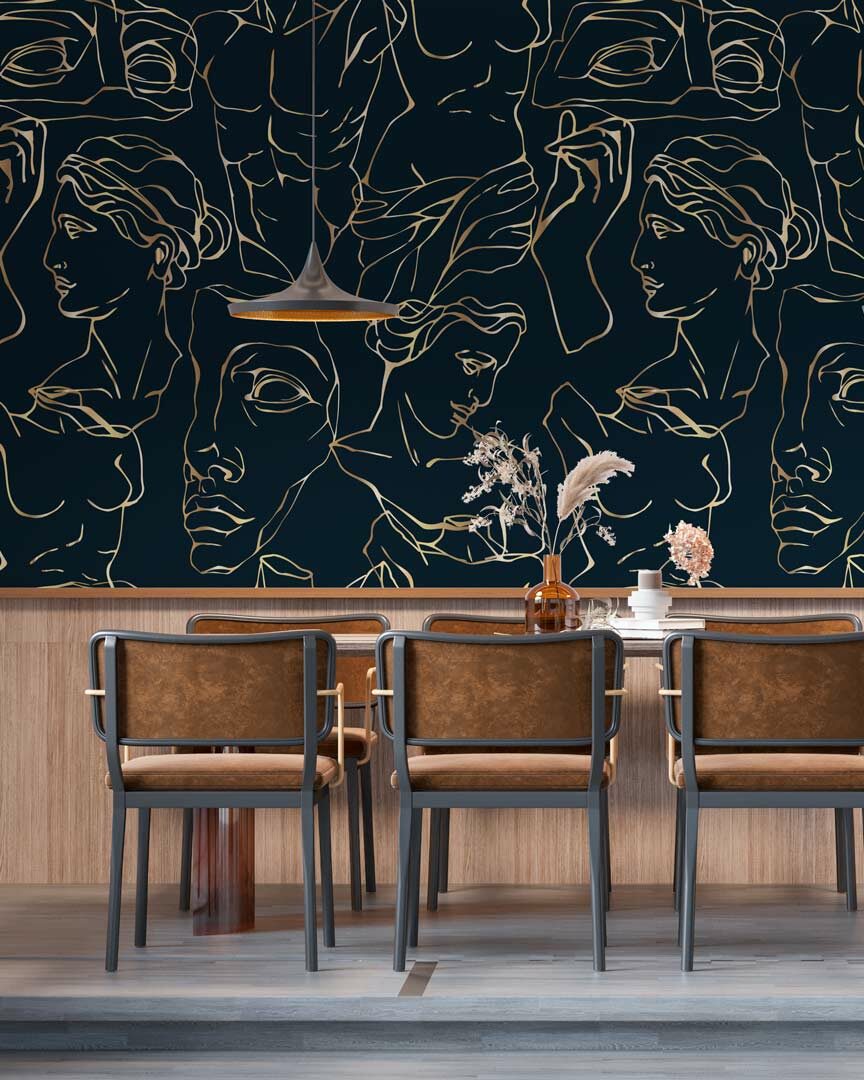 ARTEMIS - papier peint femme medley restaurant