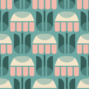 AYMERIC - papier peint forme géométrique vintage