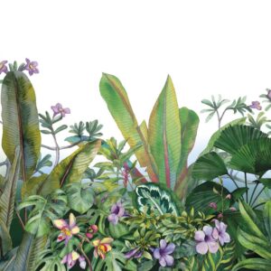 CÉCILE - papier peint tropical