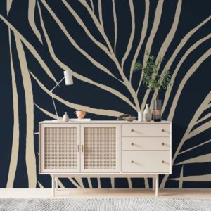 CÉDRIC - papier peint branchage couloir