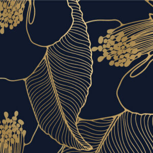 CHARLES - papier peint panoramique grosse fleur