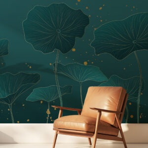 ERWAN - papier peint panoramique fleur salon