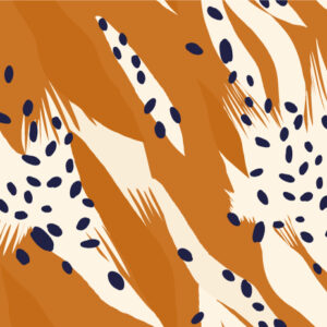 FABIENNE - papier peint print animalier abstrait