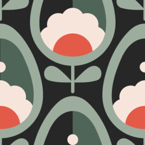 FLORENCE - papier peint fleur carnivore