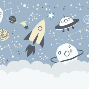 LENNY - papier peint panoramique espace