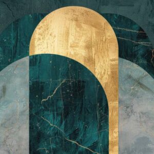 NATHALIE - papier peint arche art déco