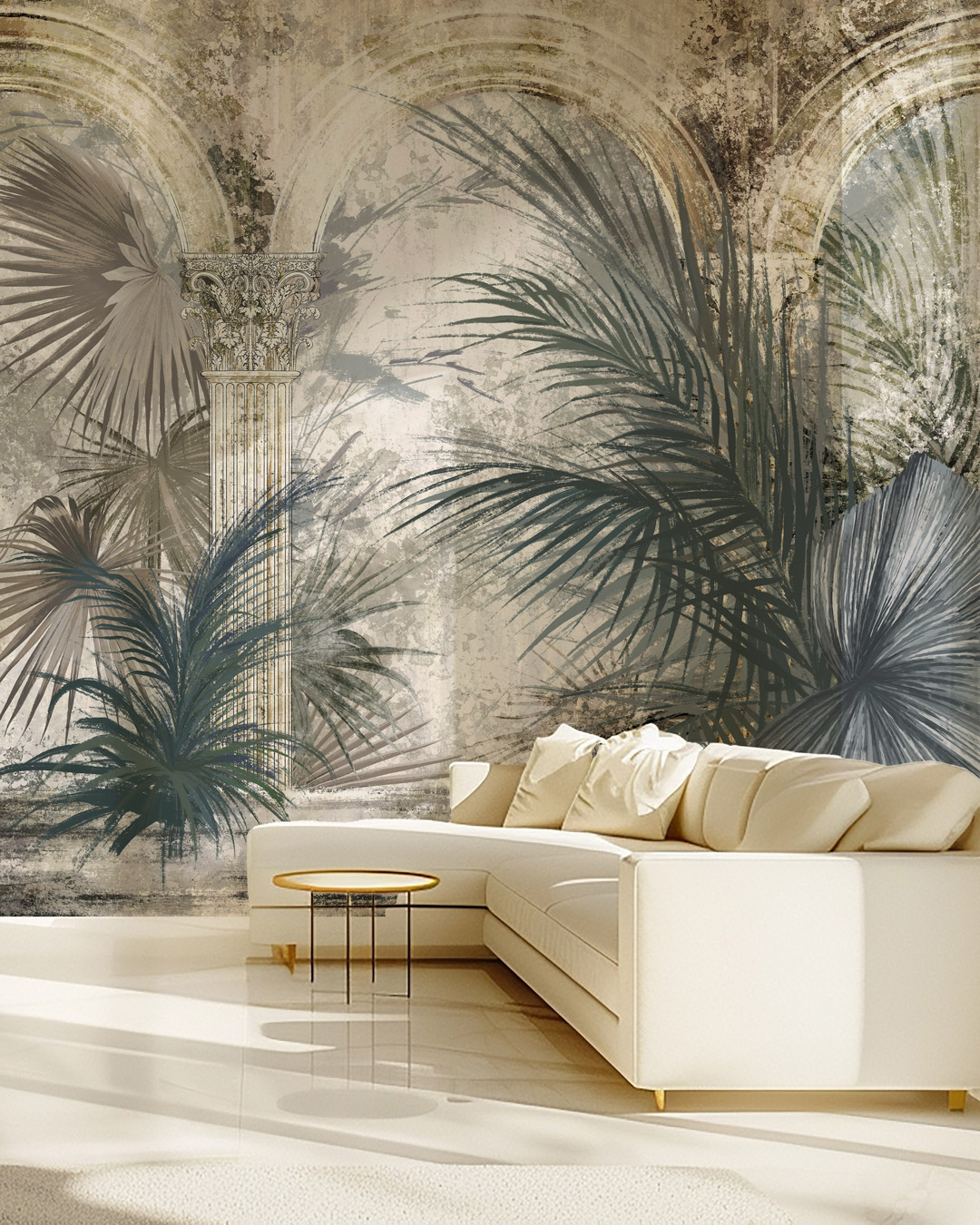 RUBEN - papier peint panoramique arche salon