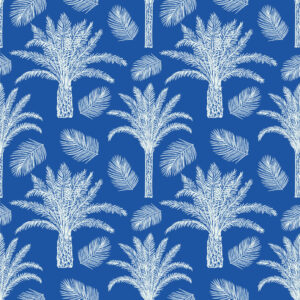 SERGE - Papier peint motif palmier