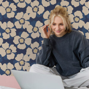 SOLÈNE - tapisserie florale vintage chambre femme